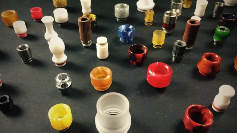 Modelos de Drip Tips para Vaping: Estilos e Funcionalidades